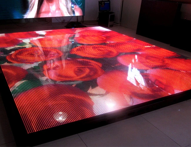New Professional Stage Portable P4.81 LED Display Dance Floor Screen Interactive Dance Floor Screen