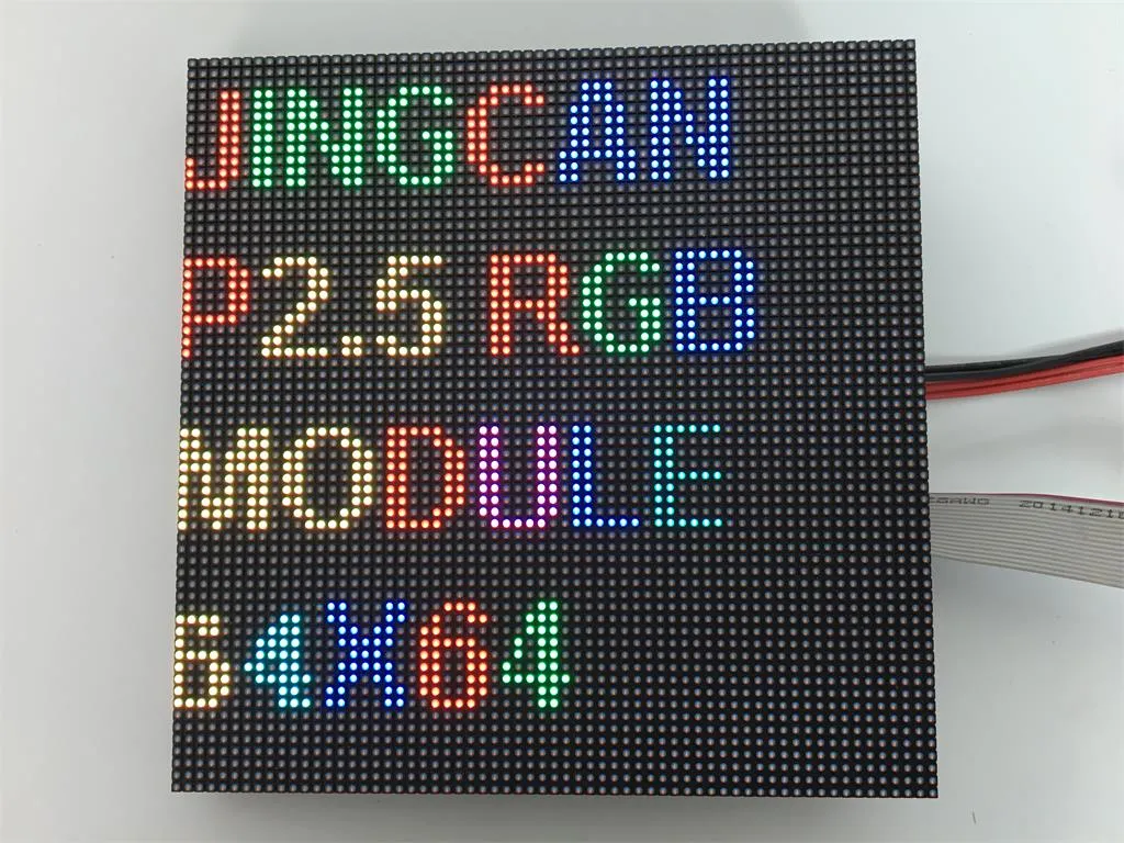 Indoor LED Commercial Advertising LED Display P2.5 Indoor LED TV Screen with 1.44mwx2.4mh