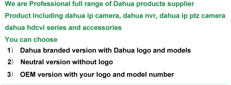Genuine Dahua Ipc-Hf8242f-Fr 2MP Starlight Facial Recognition CCTV IP Camera Face Recognition Camera