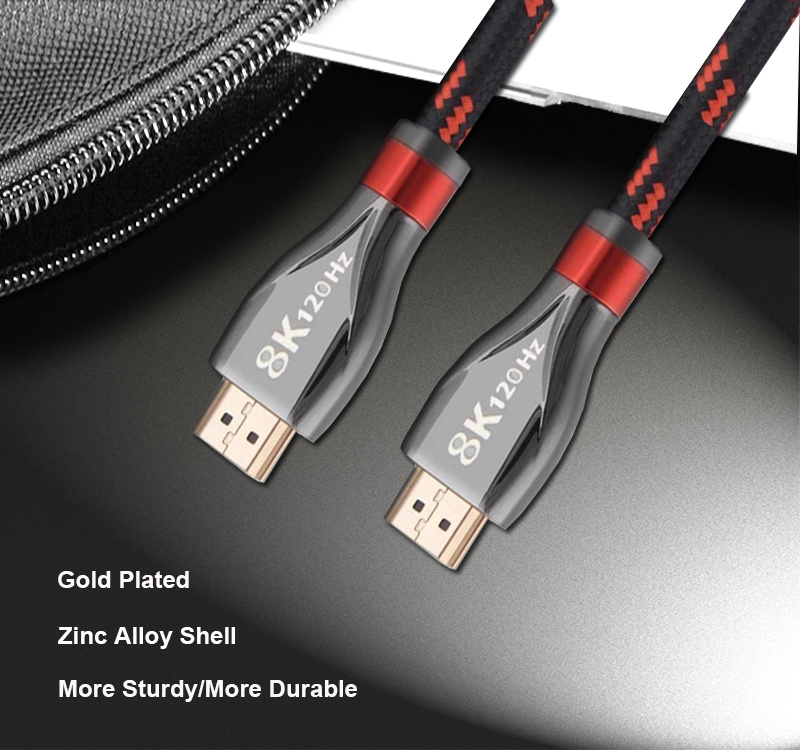 High Quality HDMI 2.1 Cable HDMI Cords 1m HDMI Cable 4K 8K