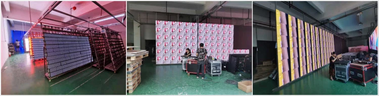 Rental P4.81 Outdoor LED Advertising Display Screen for Stage Living