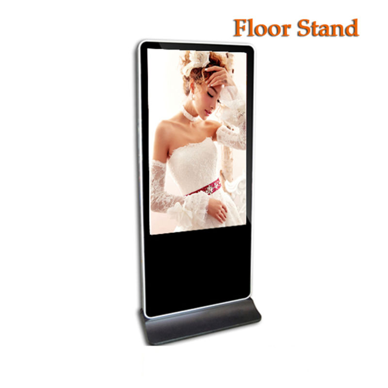 42 Inch Floor Stand Display Self Sercice Kiosk Illuminated Advertising Boards Digital Signage Display LCD Digital Signage