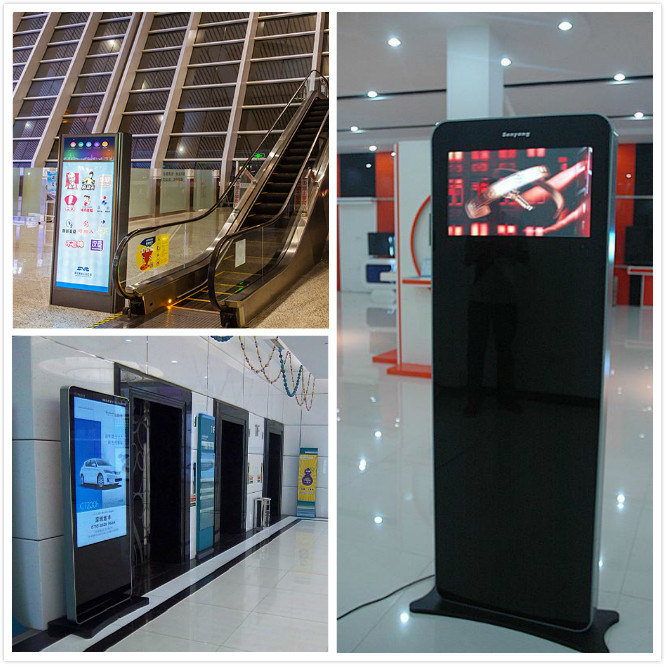 21.5inch Floor Standing Android Digital Signage Totem