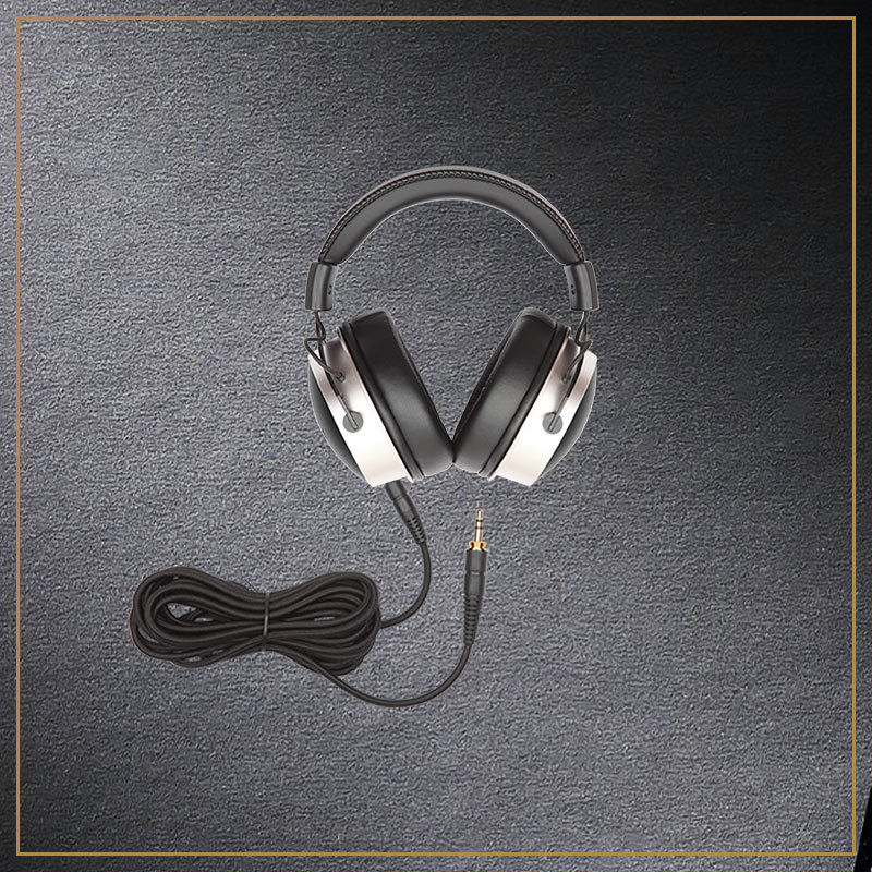 Ultra-Steady Aluminum Coil Studio Headset Enable Excellent Sound Resolutions