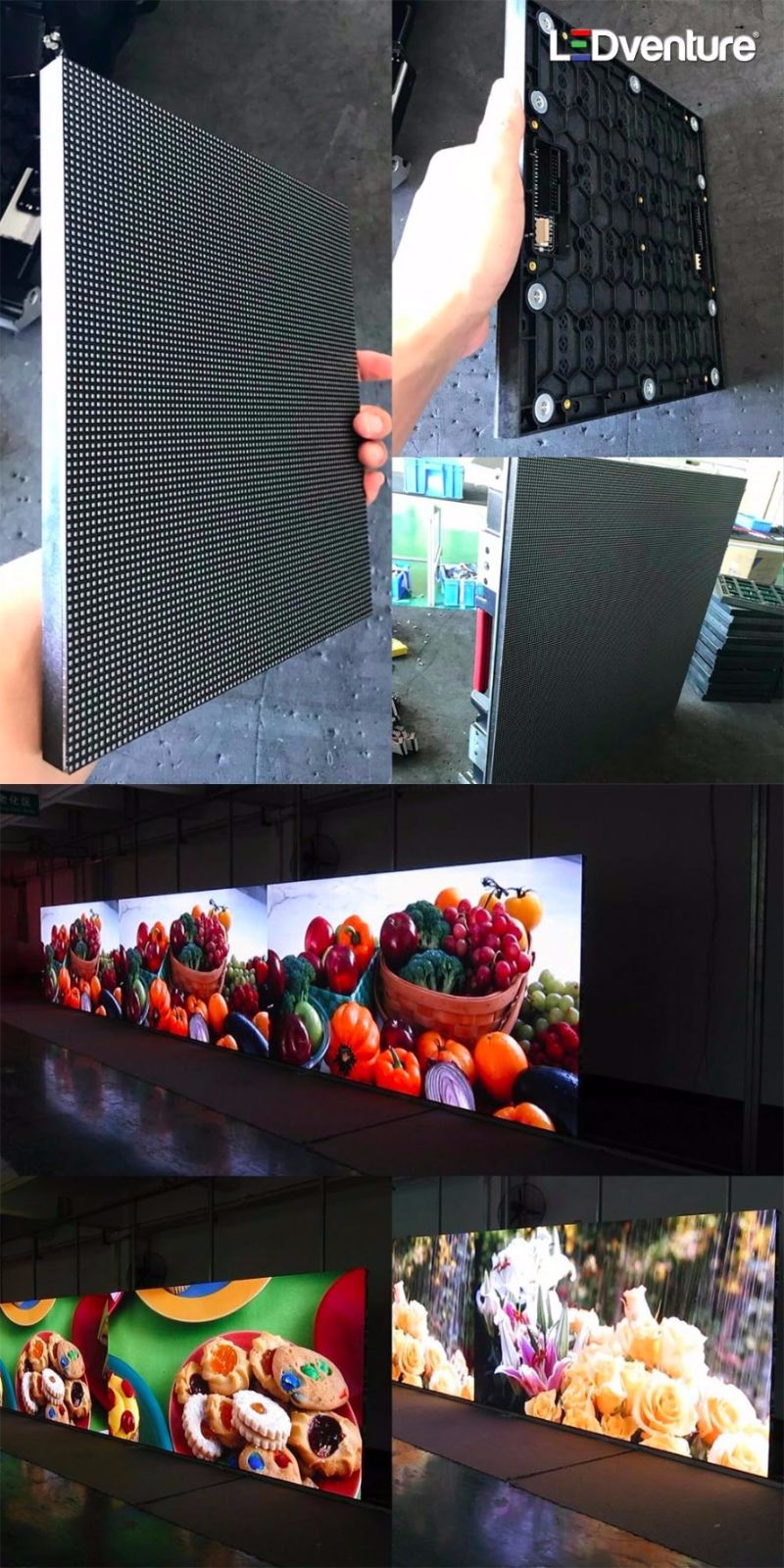 P2.5 Indoor Full Color LED Display LED Video Wall