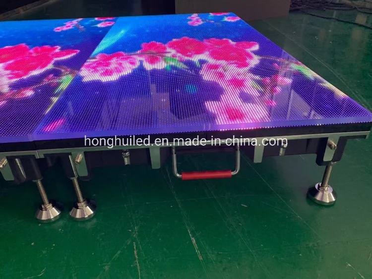 P4.81 Video Dance Floor LED Screen Interactive Dance Floor Display Support Kid Games