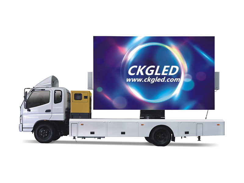 P5 High Brightness Outdoor Waterproof Advertising Video LED Screen Truck