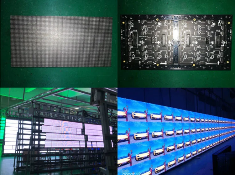 High Resolution HD P2 LED Rental Video Wall Screen for Concert