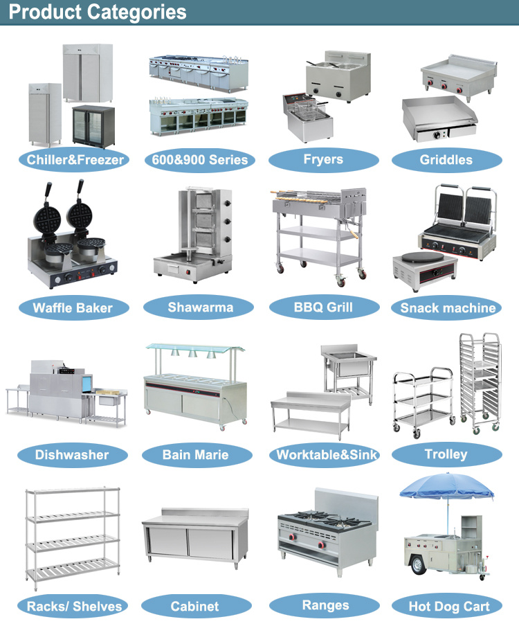 Glass Display Showcase / Hot Food Display Cabinets / Warming Showcase