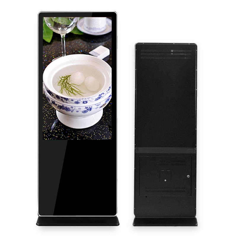 55 Inch Android WiFi Floor Stand Digital Signage LCD Kiosk Advertising Display Screen 65 Inch
