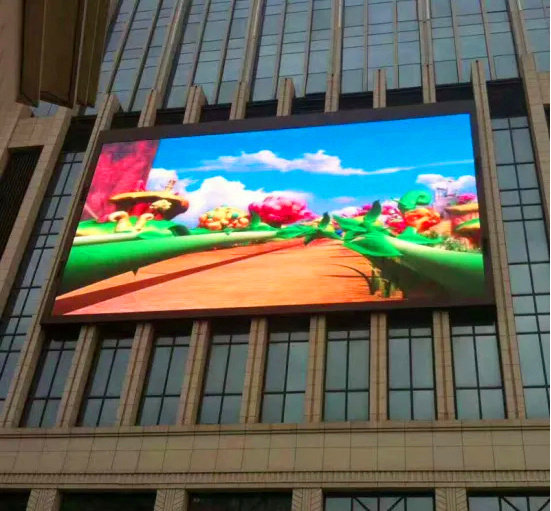 Outdoor Large advertising LED Display Screen P4 Full Color LED Video Wall
