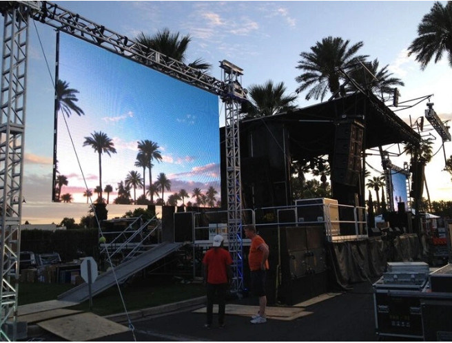 P3.3 Outdoor Video Display Rental LED Screen Panel for Public Events and Advertising