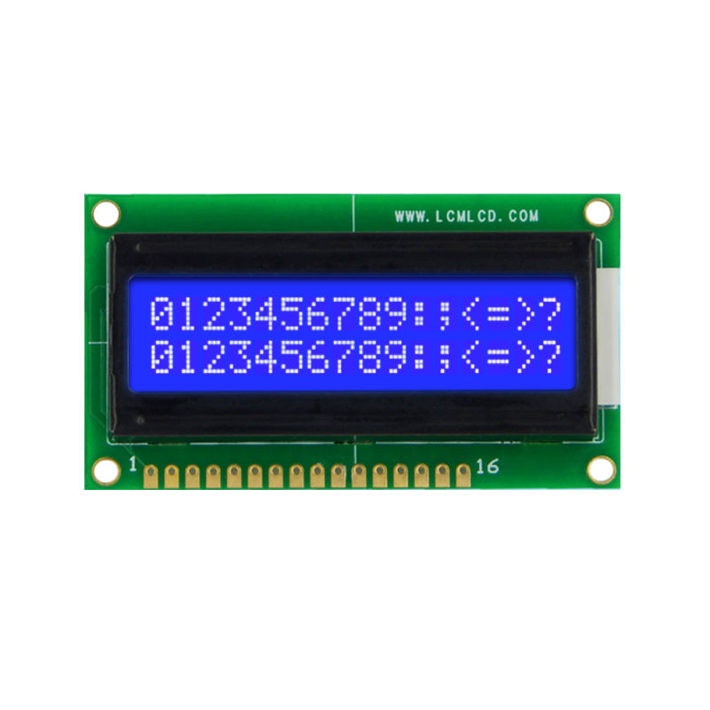 LCD 1602 Large Character LCD Module Splc780d1 Controller Stn LCD Display 16X2