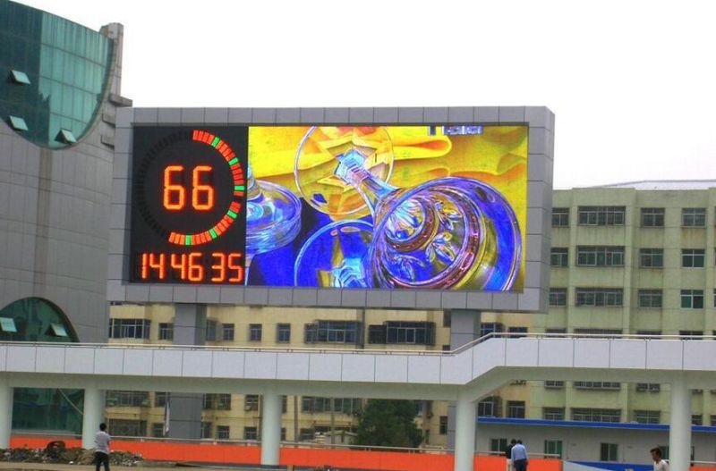Ckgled P6 P8 P10 Fixed Installation Outdoor Full Color Advertising Display LED Screen Panel