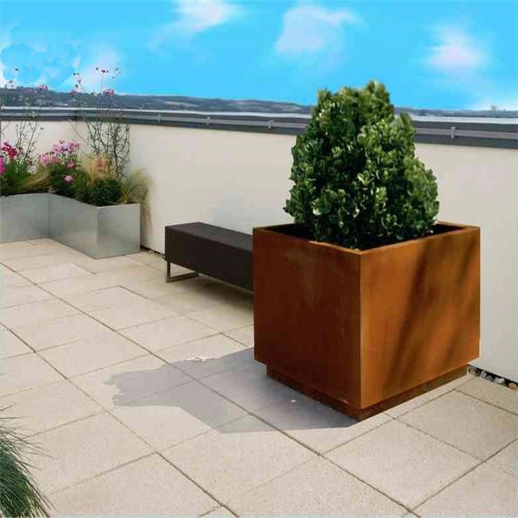 Outdoor Large Flower Pot/Outdoor Rectangular Flower Pot