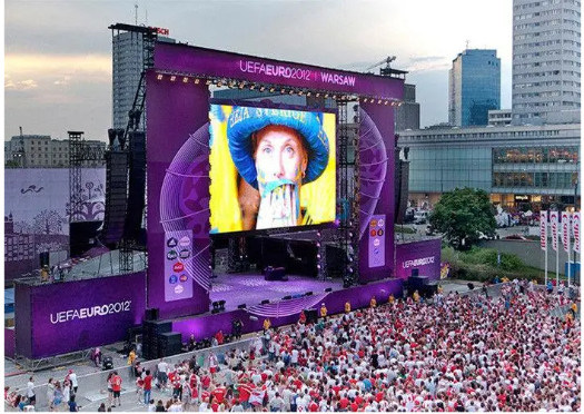 P3.3 Outdoor Video Display Rental LED Screen Panel for Public Events and Advertising