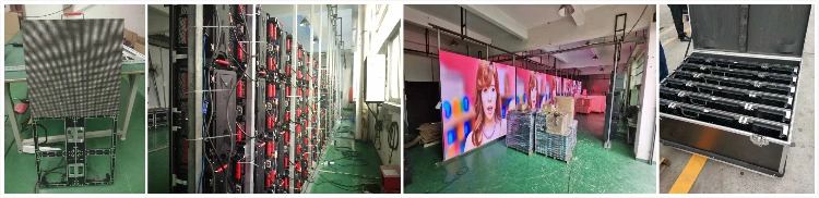 Shenzhen Factory LED Display Screen Indoor P3.91 Rental Stage LED Video Wall for Concert Panels Billboard