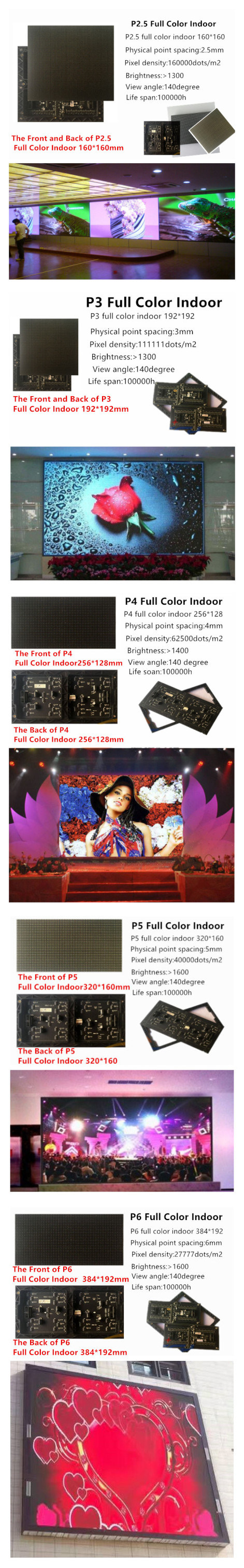 High Brightness SMD Outdoor Screen, Full Color Video Display, Advertising LED Display Screen P6