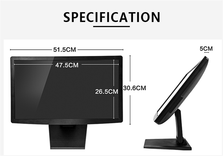 21.5 Inch Touch Screen Cheap Monitor LCD Touch Screen Monitor