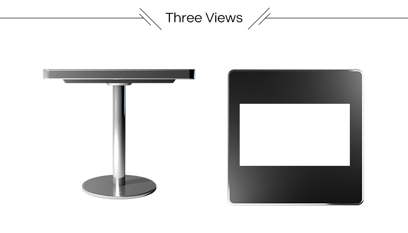 21.5inch Coffee Table Smart Touch Screen Table LCD Restaurant Gaming Interactive Touch Table