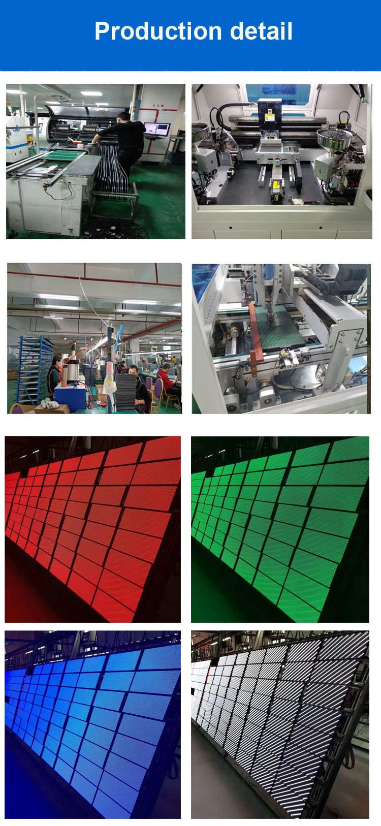 RGB Display Modules LED Sign SMD P5 LED Module Outdoor