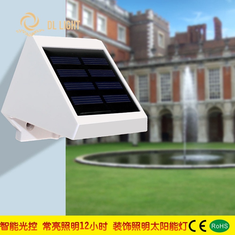 Outdoor Solar Wall Light Wall Mounted Lights with Motion Sensor