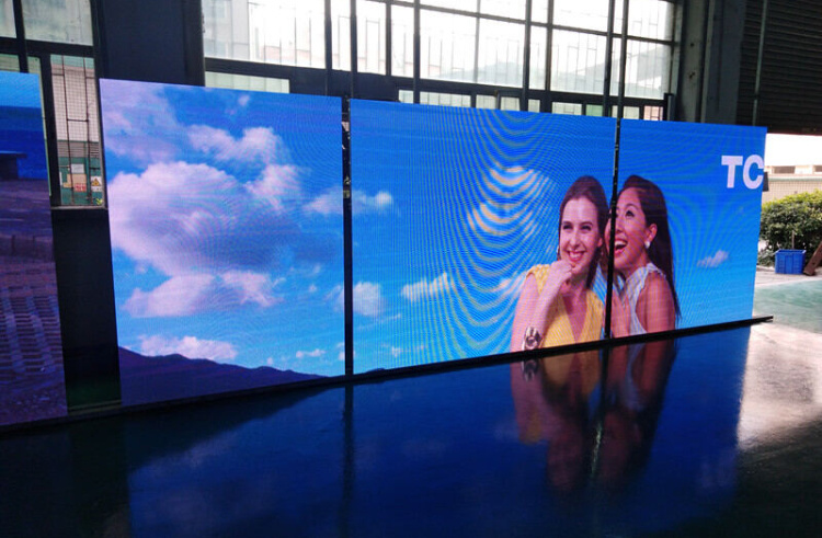 High Resolution Indoor Full Color LED Video Wall for P3.91 P4.81 Rental