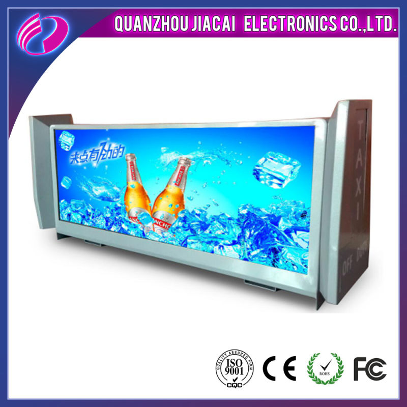 3G WiFi LED Advertising Taxi Top LED Display