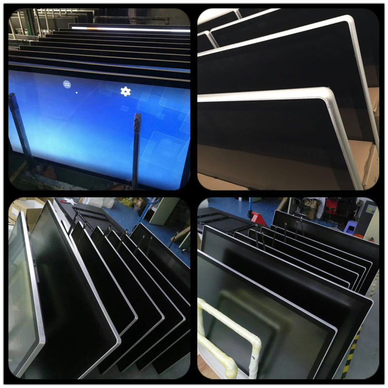 55 Inch Ultra-Thin Wall Mount Digital Signage Kiosk Stands LCD Digital Signage LCD Computer Monitorled Display Outdoor
