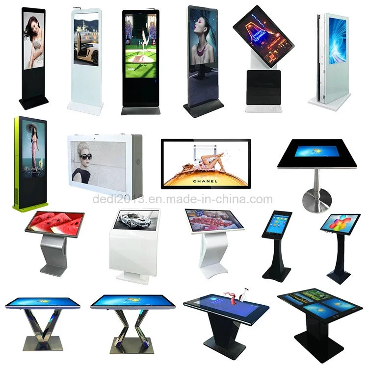 50 Inch Full HD Digital Signage Indoor/Outdoor Advertising Media Player/LCD Advertising Kiosk for Touch