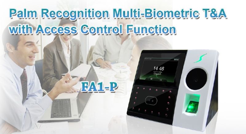 Facial Recognition Time Attendance and Access Control Terminal with Palm (FA1-P)