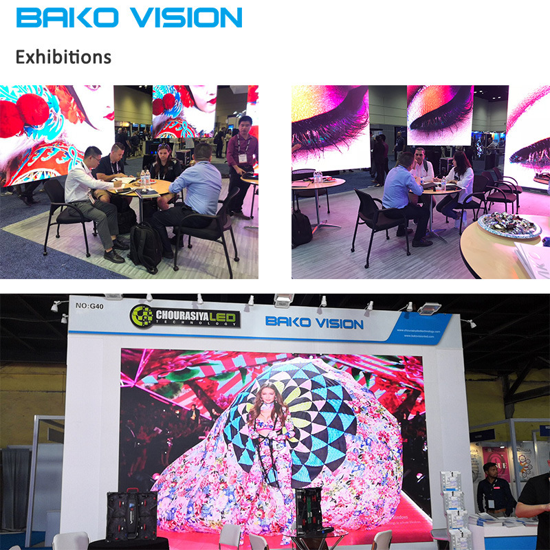 Front Access P3.91 Indoor Rental LED Display with Kinglight LEDs for Concerts