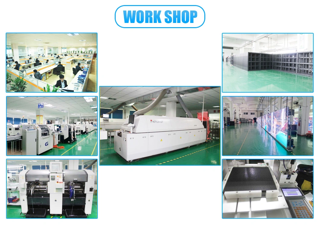 Adjusted Curved Aluminum Cabinet LED Display Screen Indoor Rental LED Display