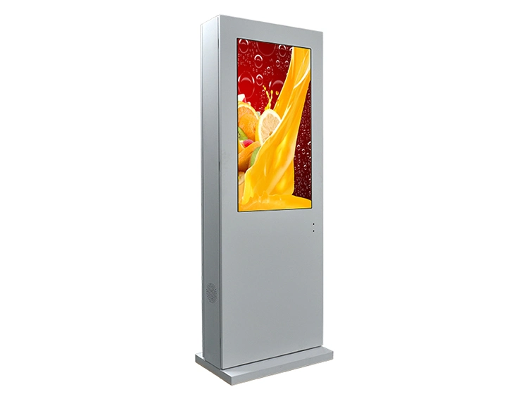 Outdoor LED Display 43 Inch Digital Signage Air-Cooled Vertical Screen Floor Highlighting Outdoor LED Screen