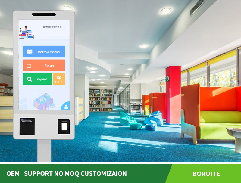 POS Terminal Credit Card Reader RFID Checkout Self Service Shop Restaurant Kiosk Payment Machine