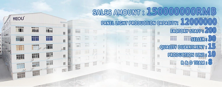 ISO Factory Saso 30*120 LED Panel LED Panel 45W 50W LED Panel 600X600mm 45W