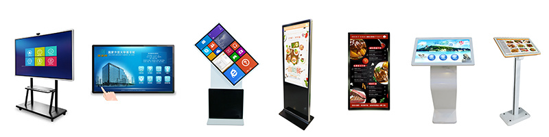 50 55 Inch Digital Signage Display Stands Android WiFi LCD Display