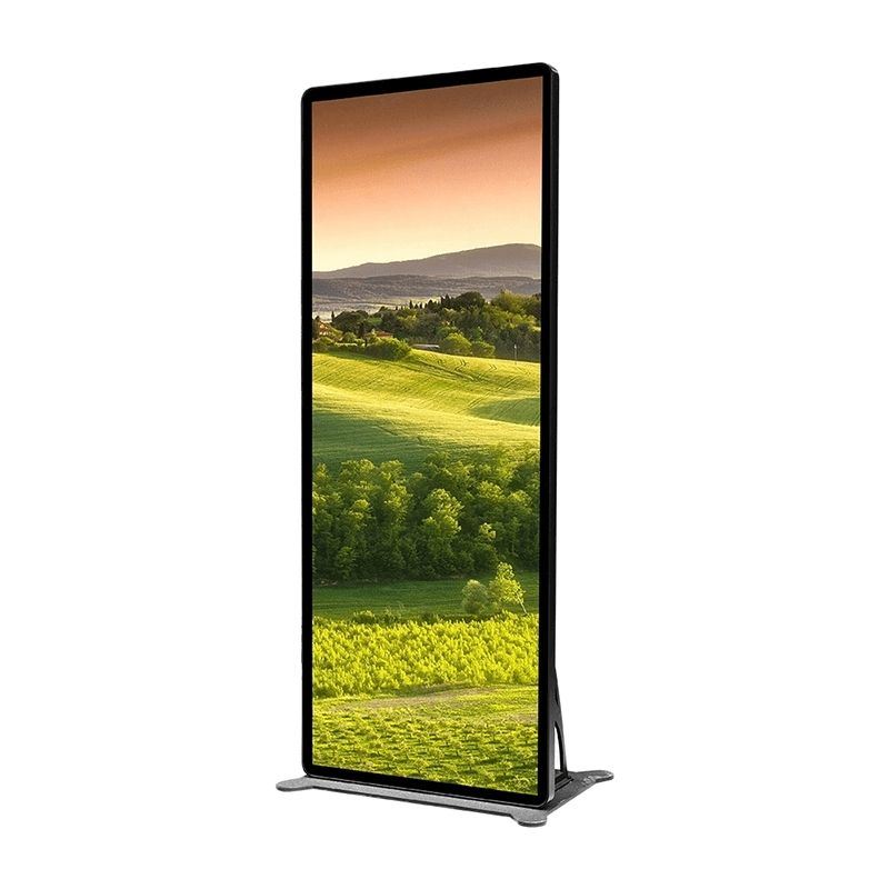 75 Inch Shelf Edge Stretched LCD Display Digital Signage for Airport