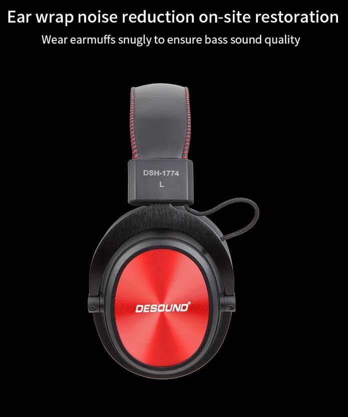 Stereo Headphone and Studio Headset with Excellent Sound Resolutions