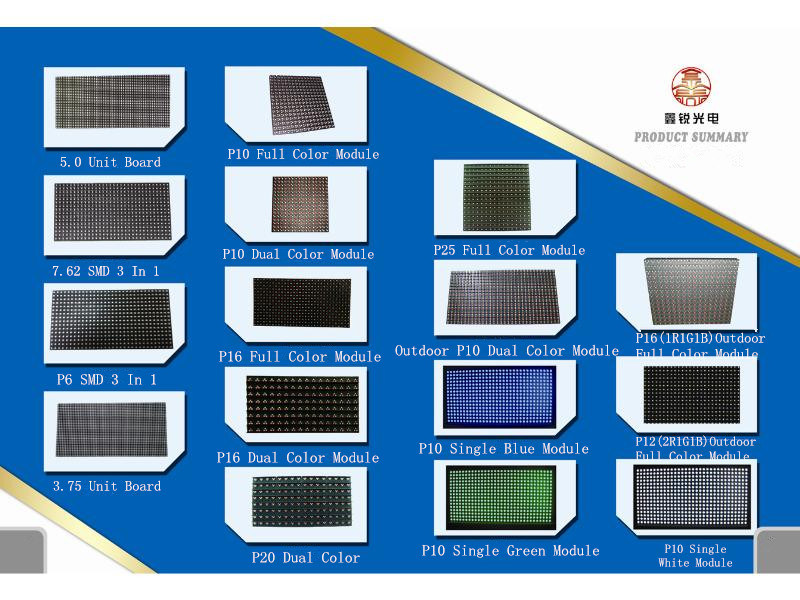 Indoor LED Display Standard Size for Advertising P2.5 Module