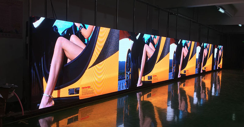 Outdoor Fixed Installation 360X160 Pixels Large Advertising Display Full Color LED Outdoor Screen P5