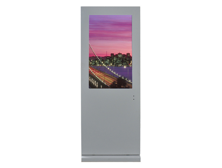 43 Inch LED Outdoor Display Digital Signage Air-Cooled Vertical Screen Floor Highlighting LED Outdoor Advertising Display