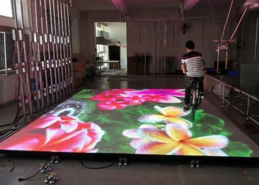 Indoor Intelligent Interactive Dance LED Foor Display for Shopping Mall