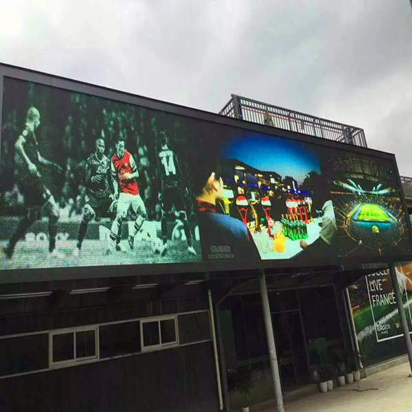 Outdoor P10 Full Color Video LED Display for Double Sided LED Sign Advertising Screen
