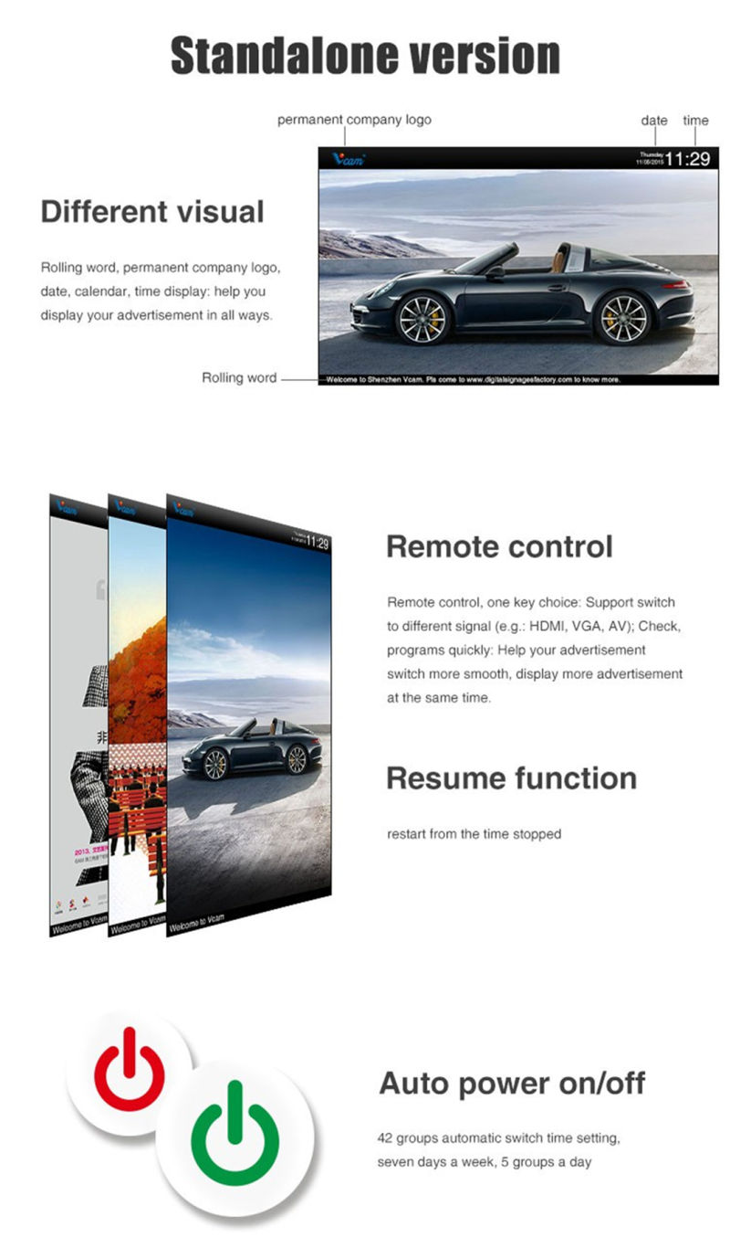 Digital Signage Stand 32 Inch Kiosk Touch Screen LED Commercial Advertising Display Screen Android Advertising Display New Meeting Room Digital Signage