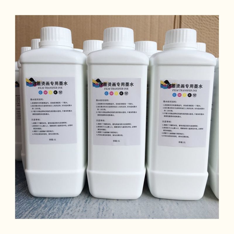 Digital Printing Jet White Cmky Ink Types Formulations Pigment Dtf Ink for Digital Textile Printing