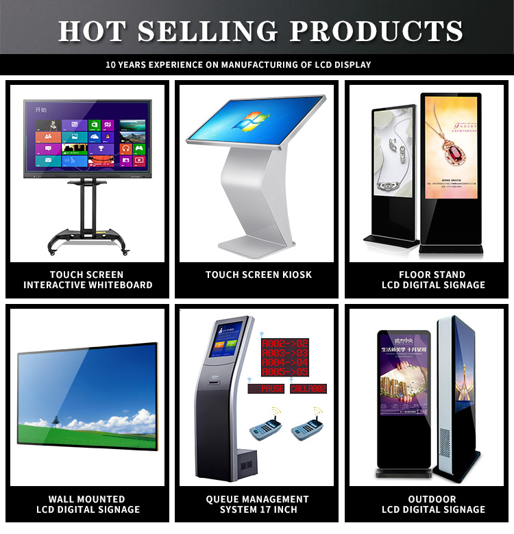 LCD Digital Motion Sensor for Shopping Mall Advertising Display