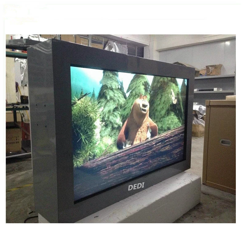 55 Inch IP55 Wall Mount LCD Outdoor Advertising Digital Signage HD Vaideo Player