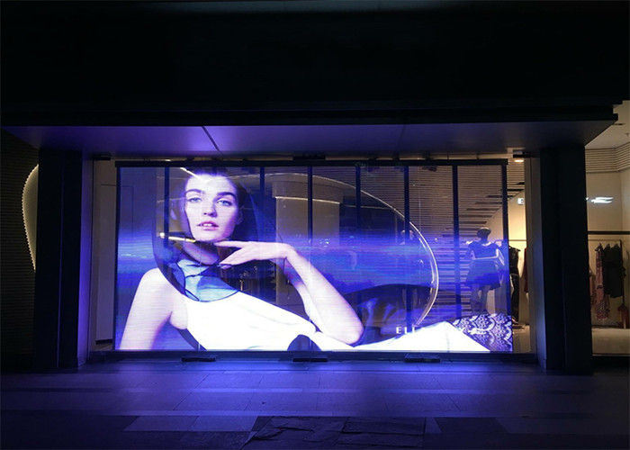 High Definition Glass Window Transparent LED Display Screen