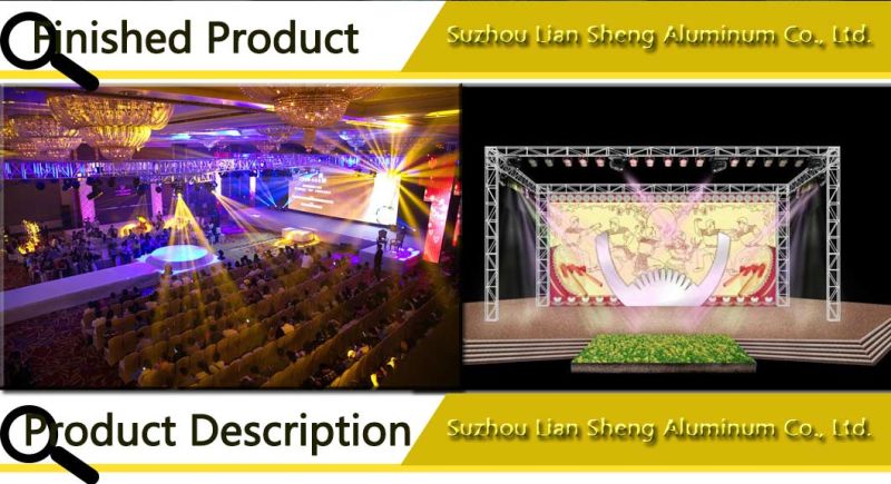 Folding Portable Aluminum LED Screen Stage Concert